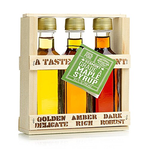 Vermont Maple Syrup Sampler Crate
