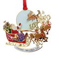 To All A Good Night Collectible Brass Ornament