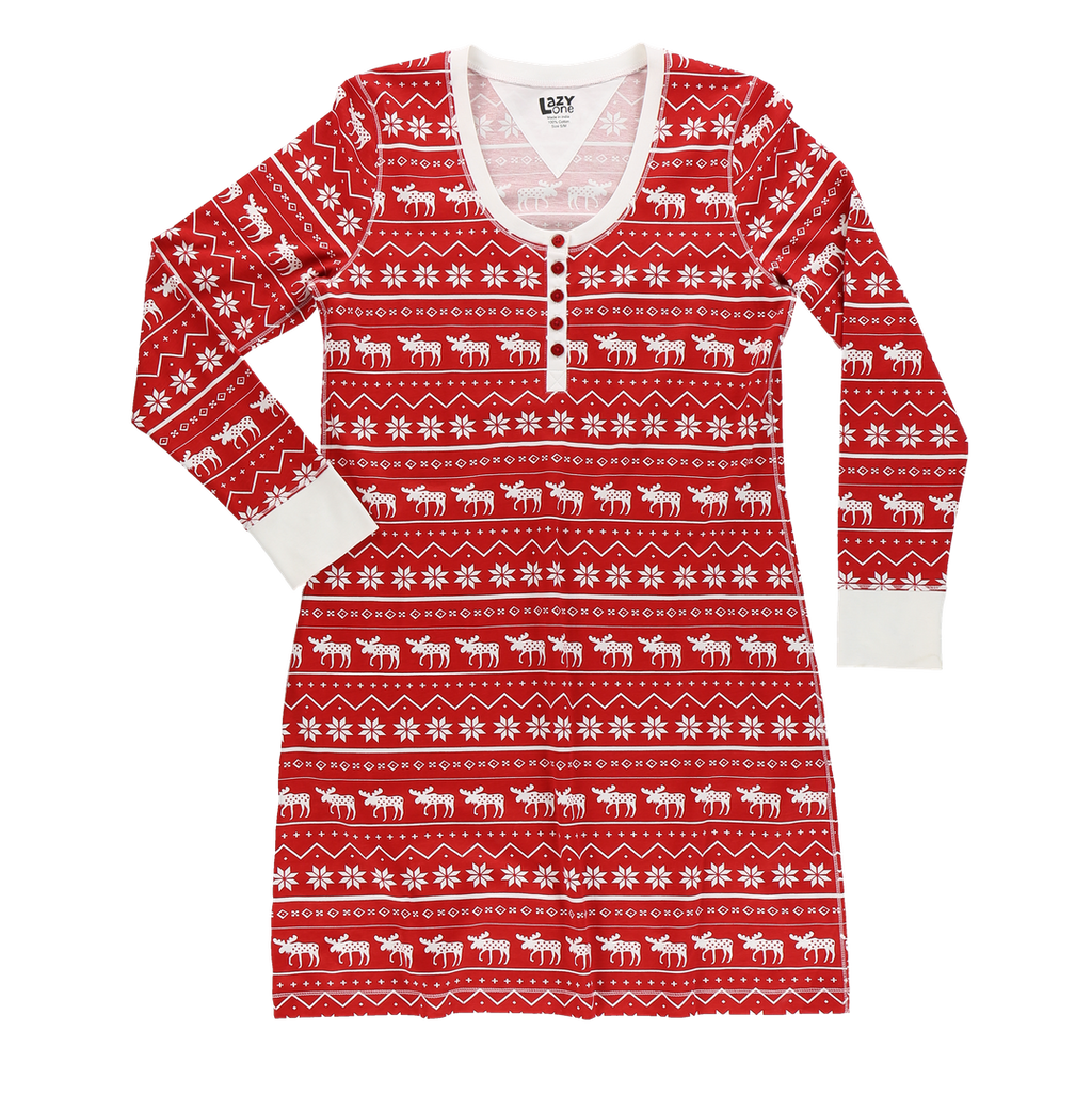 Nightshirt - Nordic Moose - Small/Medium