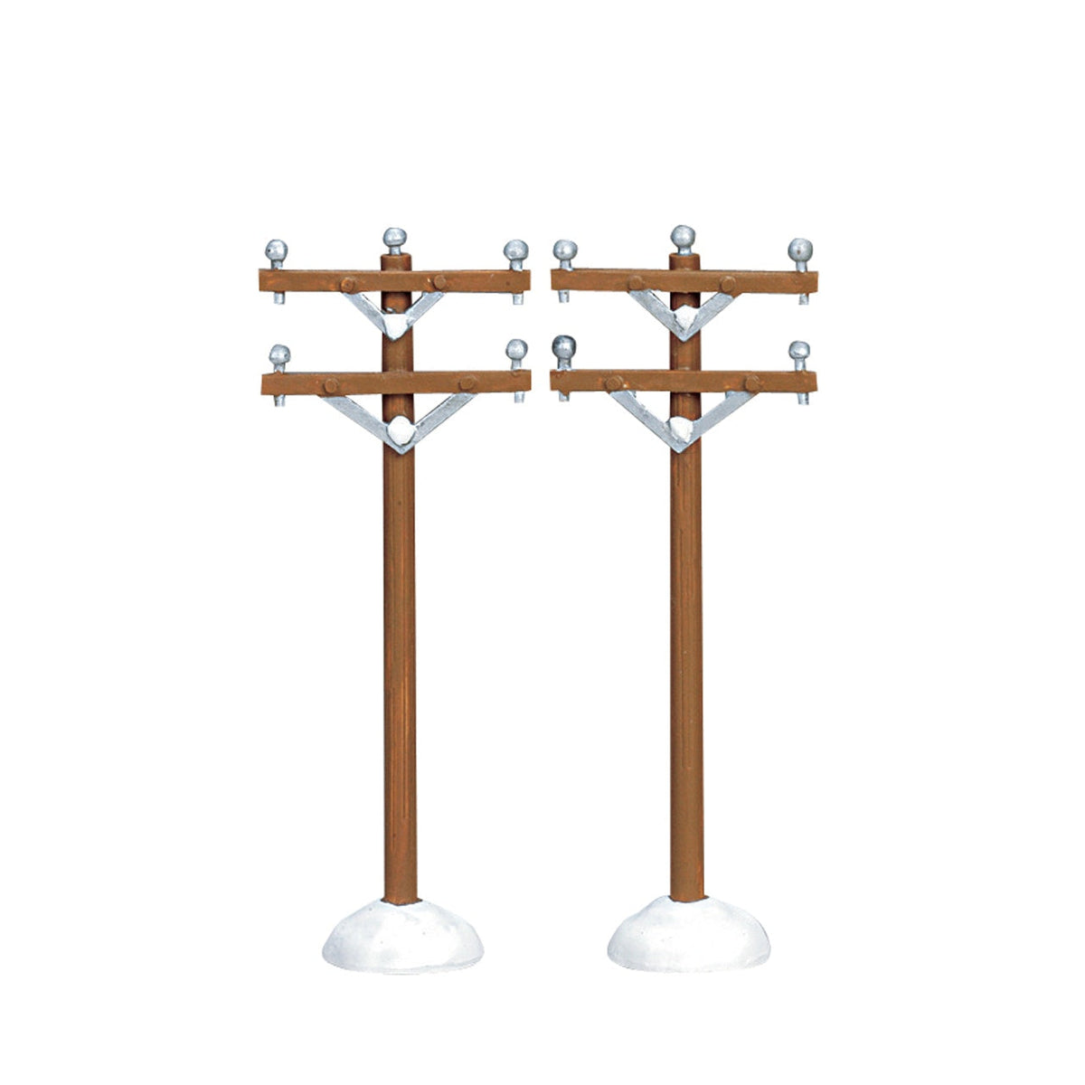 Set of 2 Telephone Poles
