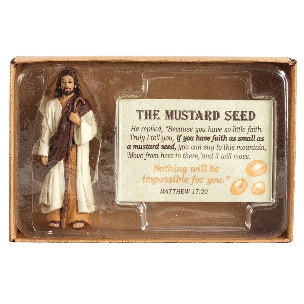Jesus Figurine - the Mustard Seed