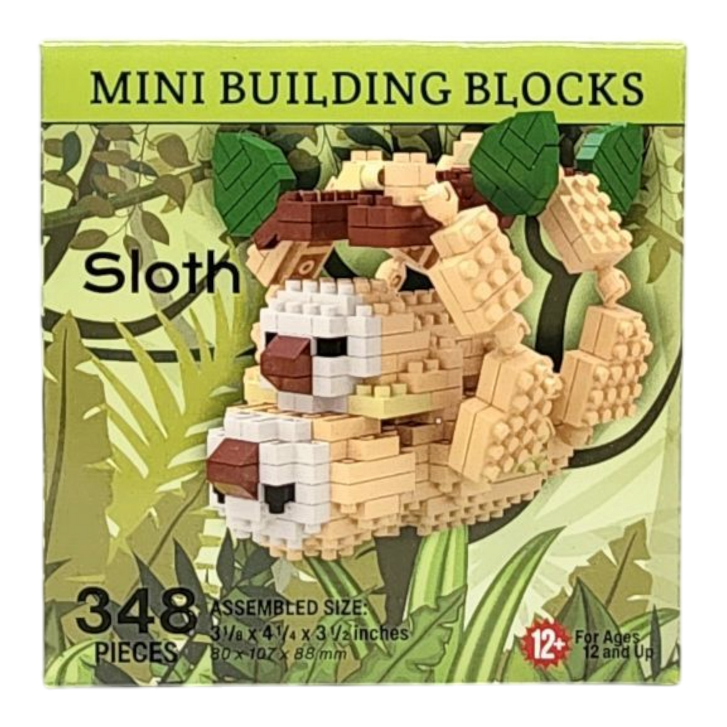 Mini Building Blocks - Sloth