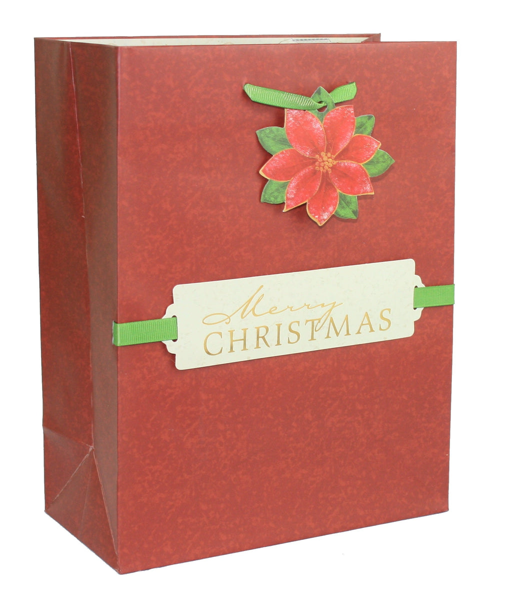 Paper Images Handmade Gift Bag - Pinecones Medium