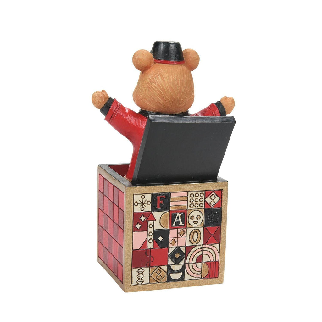 FAO Schwartz Jack-in-the-Box Teddy Bear