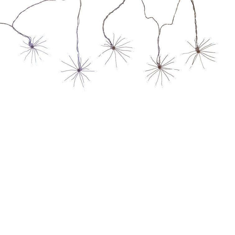 75-Light Cluster Burst Superbright LED Light Set - Cool White