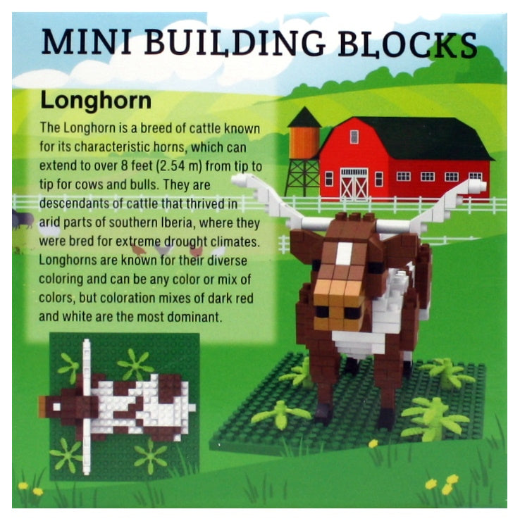 Mini Building Blocks - Longhorn