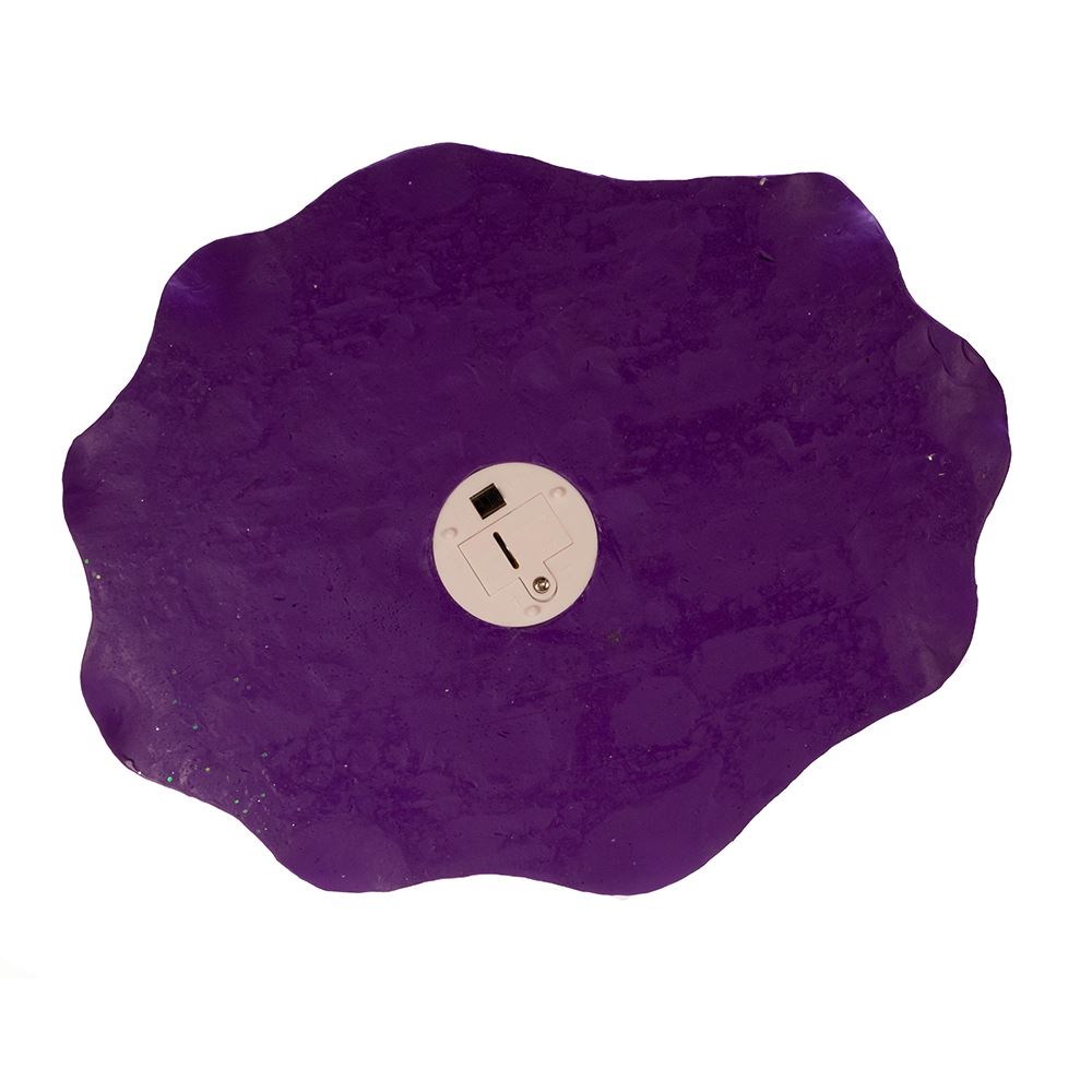 Purple LED Witch Hat Table Piece